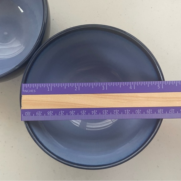 Sango - 5” Soup/Ice Cream bowls - Nova Blue - Set of 2 - Picture 6 of 7